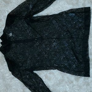 H&M full lace long-sleeved blouse